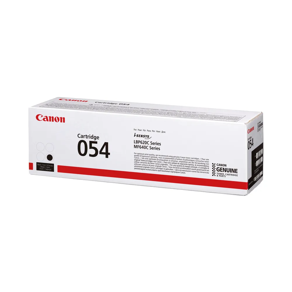 Canon 054 Standard-Capacity Black Toner Cartridge