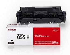 Canon Genuine Toner, Cartridge 055 Black, High Capacity (3020C001) yield 2300 pages