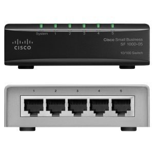 Cisco SF100D-05 5 Ports 10/100 Desktop Switch