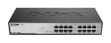 D-Link DGS-1016D 16-Port Gigabit Unmanaged Desktop Switch