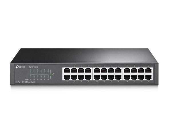 TP-Link 24-port 10/100Mbps Desktop/Rackmount Switch - TL-SF1024D