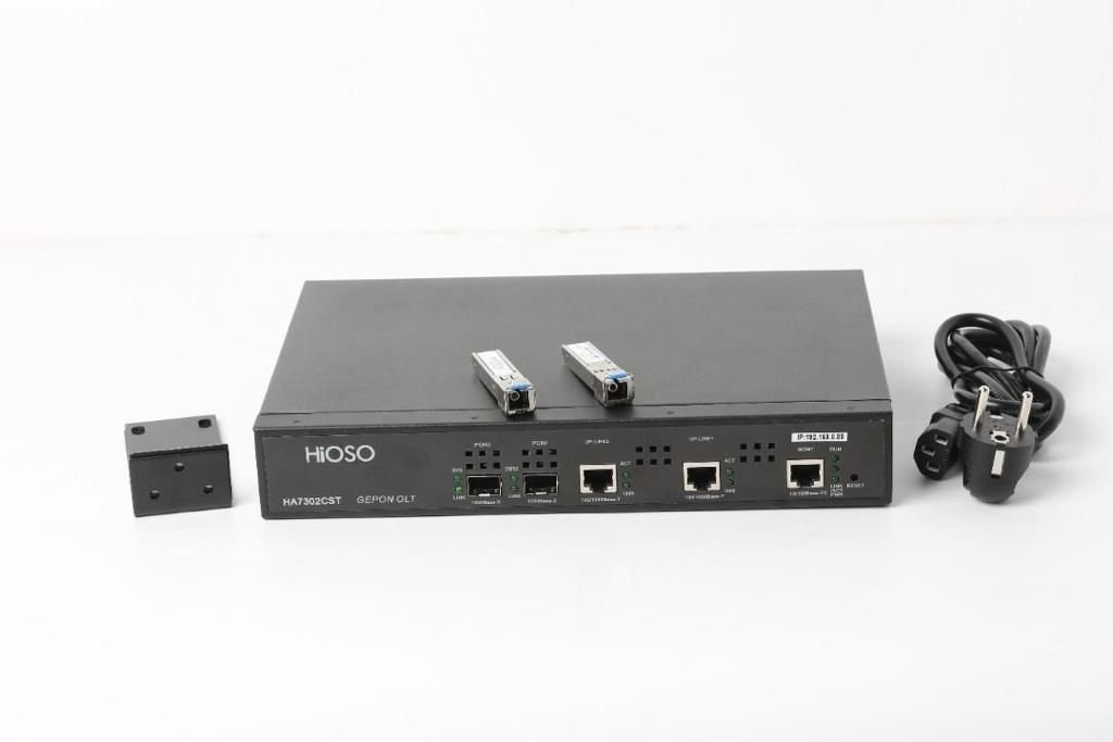 2 Port OLT Hioso HA7302CS 2 pon EPON OLT Router