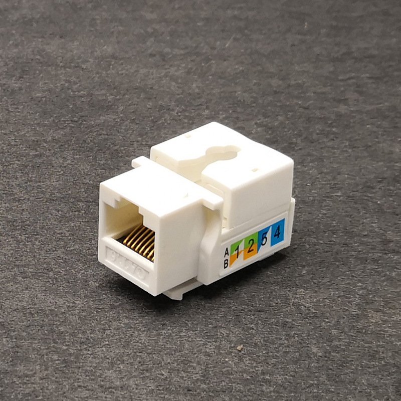 Complete Single Faceplate with Module keystone Jack - Image 4