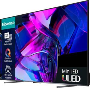 HISENSE 100" ULED MINI-LED 4K SMART TV 100U7Q – 144/165HZ, DOLBY VISION & BUILT-IN SUBWOOFER