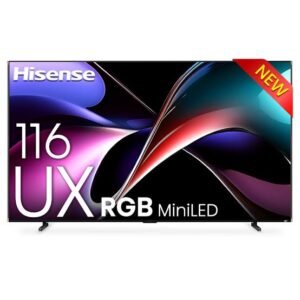 HISENSE 116" ULED RGB MINI-LED 4K SMART TV – 116UX