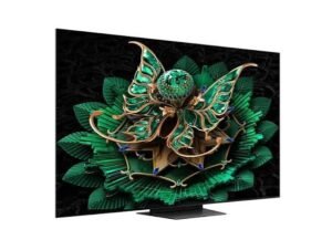 Brand: TCL Model: 75C7K Screen Size: 75 Inches Display Technology: QLED Mini LED Resolution: 4K UHD (3840 × 2160) Backlight: Mini LED Colour Technology: Quantum Dot HDR: Supported Dolby Vision: Supported Refresh Rate: Up to 144Hz Smart Platform: Google TV Audio: Dolby Atmos Google Assistant: Yes Chromecast Built-in: Yes Gaming Features: Game Master Connectivity: Wi-Fi, Bluetooth HDMI: Supported USB: Supported Ethernet/LAN: Supported Digital TV Tuner: Supported Screen Mirroring: Supported VESA Wall Mount: Supported Design: Slim premium bezel Colour: Black
